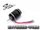 Spin Brushless Out-Run Motor 4400kv (28D x 25H mm)-450 size Heli
