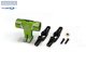 CNC Alu. Rotor Head -B130S, 180CFX (Green)