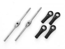 Titanium Turnbuckles M2 x 56mm (pitch)(for TRex 700 series)