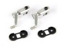 Alu. Main Blade Grip w/ Thrust Bearing (Silver) Blade 130X