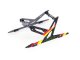 Carbon Landing Skid Set (Red) - Blade 130X