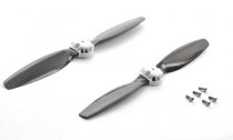 Carbon Blade (1 pair : normal / reverse) White - Blade 350QX