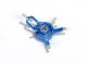 Metal Swash v2 w/ Steel Ball Links & Rear AR Pin-Blue (MCPX)