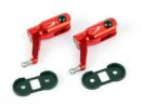 Alu. Main Blade Grip w/ Thrust Bearing (Red) Blade 130X