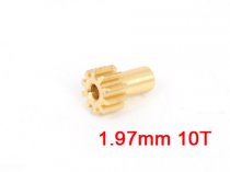 Motor Pinion 10T (2mm hole, 0.5M) (Big Lama)