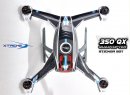 Pre-Cut Body Sticker Set (Black) -Blade 350QX