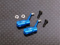 Metal Blade Grip w/ angular-contact bearings -Blue (MCPX)