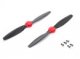 Carbon Blade (1 pair : normal / reverse) Red - Blade 350QX