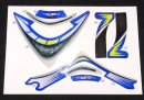 Pre-Cut Body Sticker Set (Blue) - Phantom 2