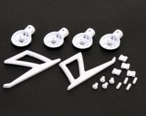 MR200 Motor Mounts and Parts set (White)
