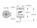 Spin Brushless Out-Run Motor 8200kv (14D x 11H mm) -MCPXBL