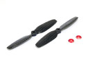 Carbon Blade (1 pair : normal / reverse) Red - Blade 200QX