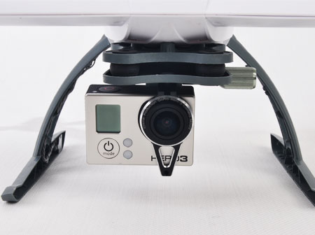 Aluminium Camera Mount for GoPro Hero 3 - Click Image to Close