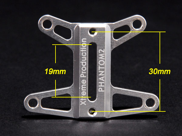 Conversion Mount for after market Brushless Gimbal - Phantom 2 - Click Image to Close