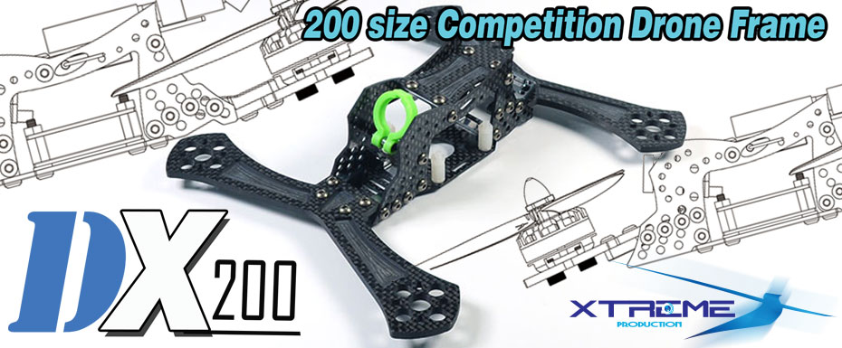 DX200 200 Size Competition Drone Frame