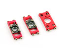 Spare Bearing Blocks & Motor Mount for CF Frame-B130X ( Red )