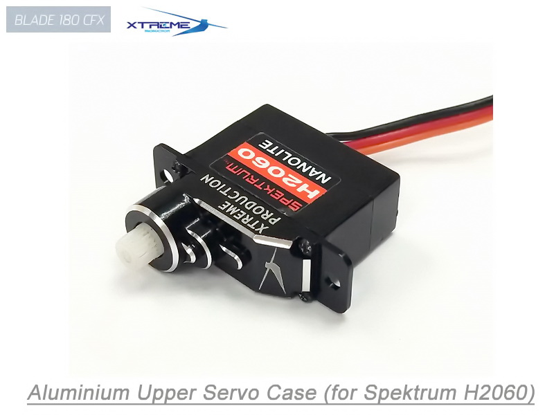 Aluminium Upper Servo Case (for Spektrum H2060) - Click Image to Close