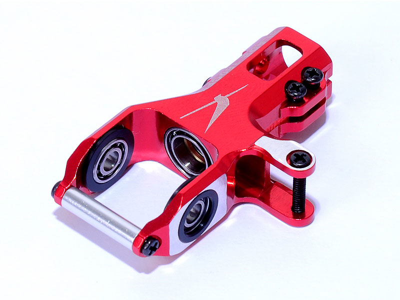 Aluminium Tail Gear Box - B180CFX (Red) - Click Image to Close