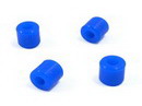 Landing Skid Rubber Nut - Blue (10 x 4.5 x 10mm)