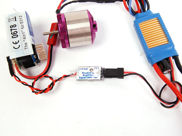 Brushed to Brushless Signal Converter - Click Image to Close