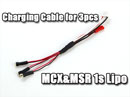 Charging Cable for 3pcs nCPx , nCPs Lipo Balance charger require