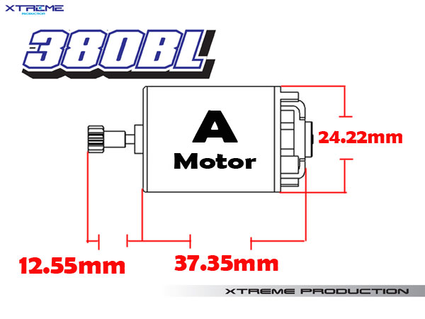 380BL Ball Bearing Motor-A (Esky Big Lama, with 10, 11T) - Click Image to Close