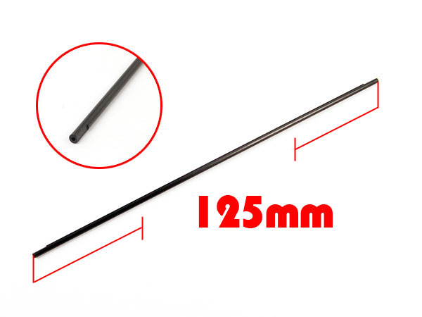 Carbon Tail Boom -2pcs (125mm, MCPX) - Click Image to Close