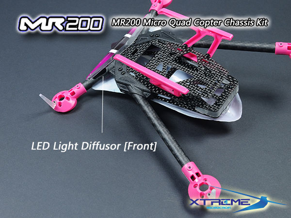 MR200 Micro Quad Copter Chassis Kit (Purple Canopy)