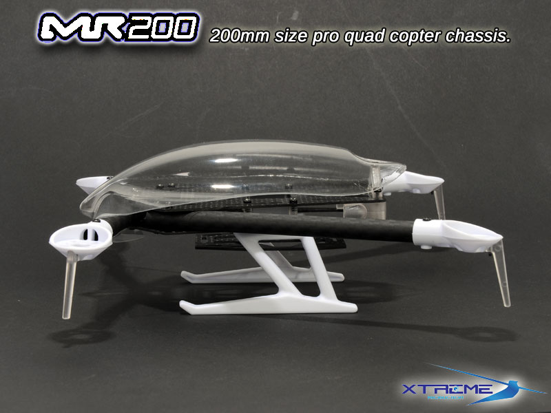 MR200 Micro Quad Copter Chassis Kit (200QX conversion kit) - Click Image to Close